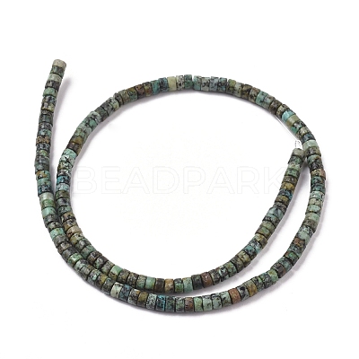 Natural African Turquoise(Jasper) Beads Strands G-F631-A29-1