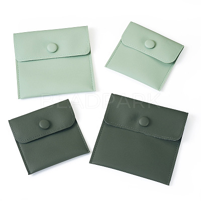 4Pcs 4 Styles PU Imitation Leather Jewelry Storage Bags ABAG-TA0001-64-1
