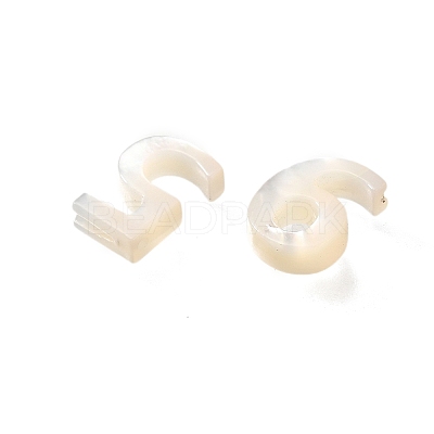 10Pcs 10 Styles Natural Freshwater Shell Beads BSHE-Z008-11-1