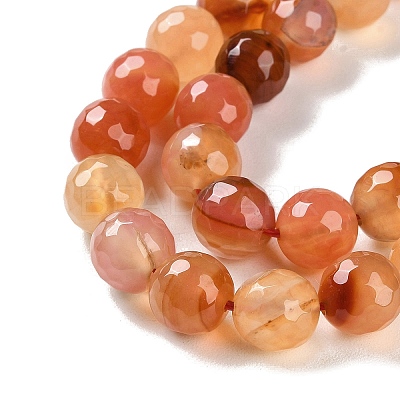 Natural Agate Beads Strands G-M437-B01-01N-1