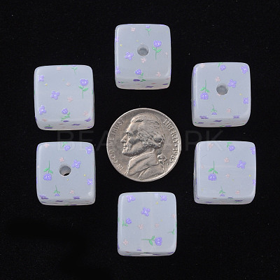 Printed Acrylic Beads MACR-S374-11C-05-1