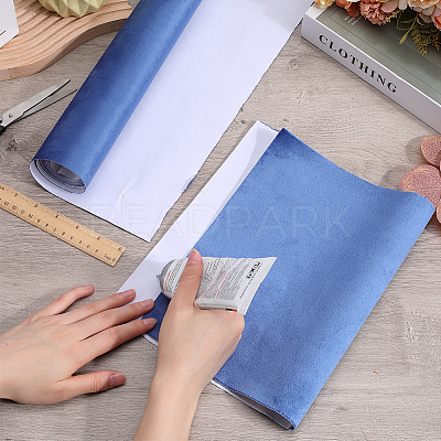 2M Velvet Book Covers DIY-WH0491-88A-05-1