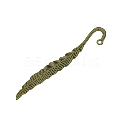 Tibetan Style Alloy Bookmark Findings LS-TIBEP-Q075-08AB-LF-1