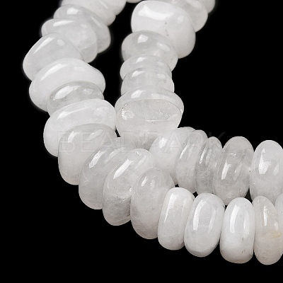 Natural White Jade Beads Strands G-A285-A13-01-1