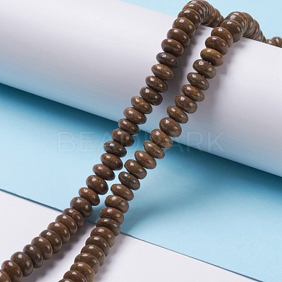Natural Fossil Coral Beads Strands G-H269-04-1