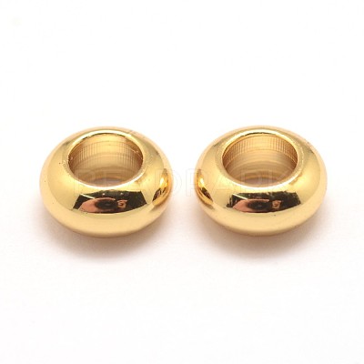 Brass Beads KK-E711-022G-NR-1