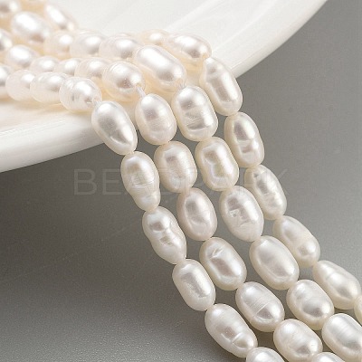 Natural Cultured Freshwater Pearl Beads Strands PEAR-P062-05C-1