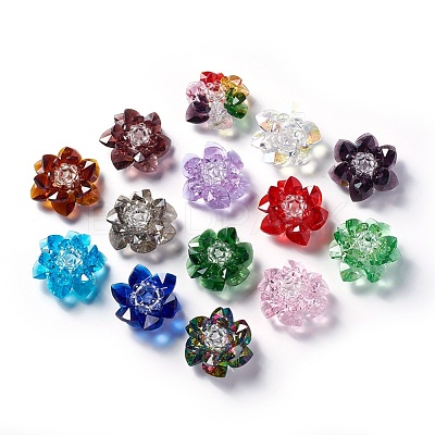 Glass Woven Beads GLAA-F088-C-1
