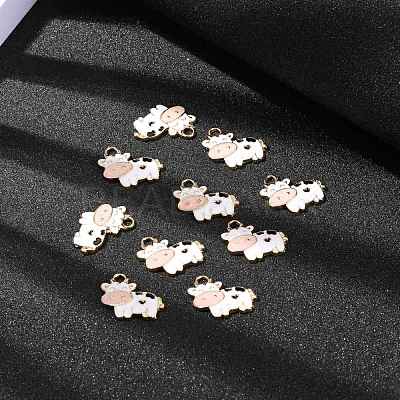 Alloy Enamel Pendants X-ENAM-S119-005A-1