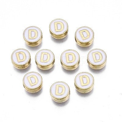 Alloy Enamel Beads ENAM-N052-006-01D-RS-1