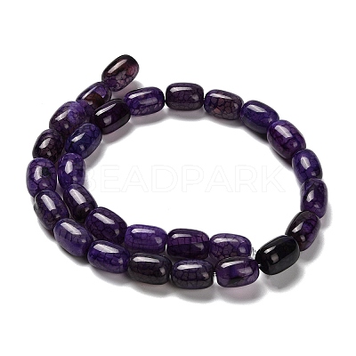Natural Dragon Veins Agate Beads Strands G-D317-A01-05-1