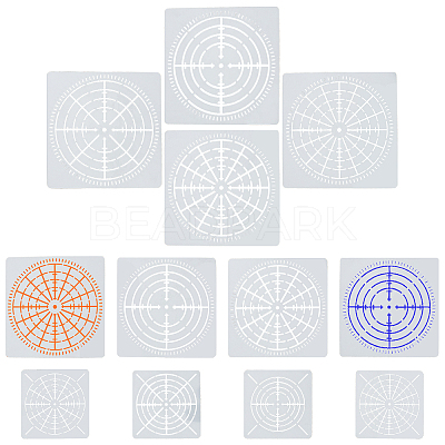 Plastic Drawing Stencil DIY-WH0190-64-1