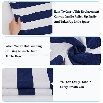 Chair Canvas Cloth AJEW-WH20002-25A-02-1-1