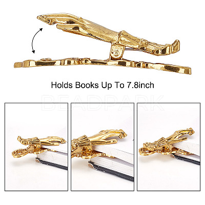 Alloy Bookmark Clips AJEW-WH0528-11B-1