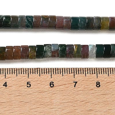 Natural Indian Agate Beads Strands G-M420-A04-01-1