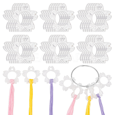 20Pcs Acrylic Floss Bobbin TOOL-OC0001-92D-1