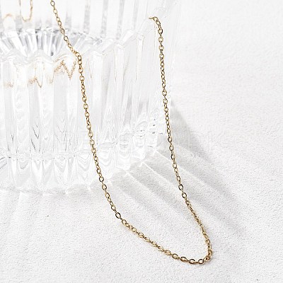 304 Stainless Steel Necklace MAK-F033-01G-1