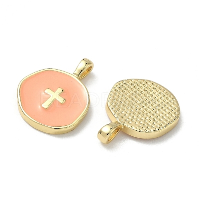 Brass Enamel Pendants LS-KK-G417-01LG-01-1