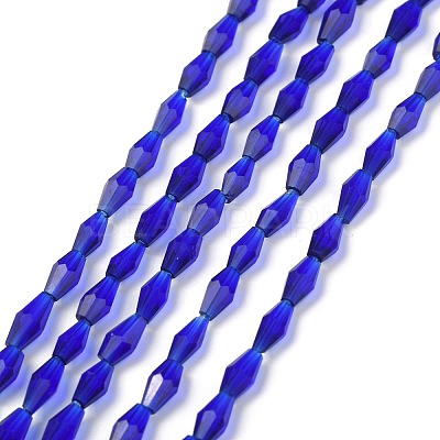 Opaque Glass Beads Strands GLAA-P001-03A-07-1