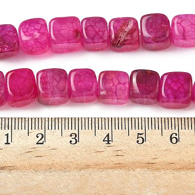Natural Dragon Veins Agate Beads Strands G-G177-E19-05-1