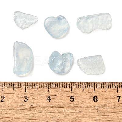 Natural Aquamarine Chip Beads G-Q193-04B-1