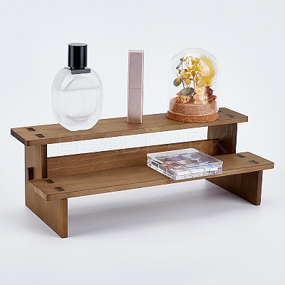 2-Tier Wood Model Toy Display Riser ODIS-WH0329-68C-1