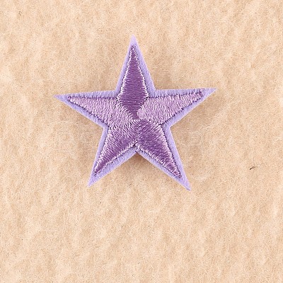Computerized Embroidery Cloth Iron on/Sew on Patches DIY-F030-11-M-1