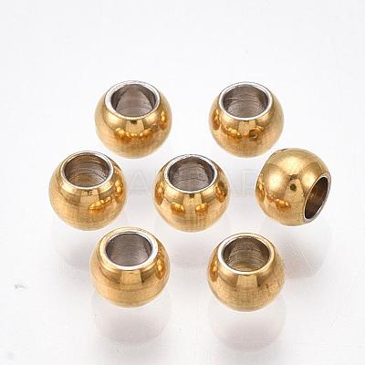 PVD Vacuum Plating 201 Stainless Steel Beads STAS-T008-230-1