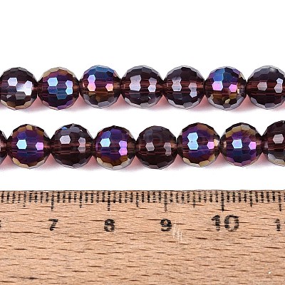 Transparent Glass Beads Strands GLAA-Q107-02A-19-1