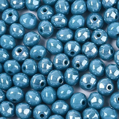 Opaque Colours Glass Seed Beads SEED-N007-34H-1