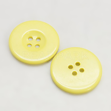 Resin Buttons RESI-D033-23mm-07-1