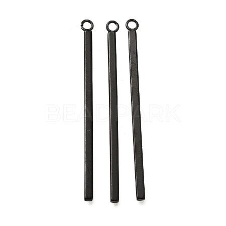 Ion Plating(IP) 304 Stainless Steel Pendants STAS-L218-19B-1