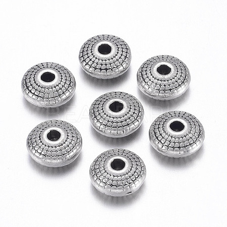 Tibetan Style Alloy Spacer Beads LS-LF0391Y-1