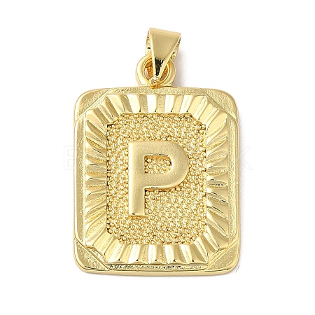 Rack Plating Brass Pendants KK-B092-42G-P-1