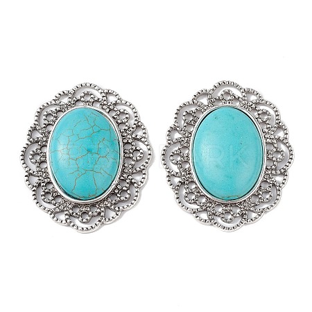 Synthetic Turquoise Cabochons FIND-TAC0022-10AS-1