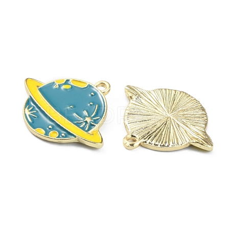 Alloy Enamel Pendants ENAM-CJC0006-61F-1