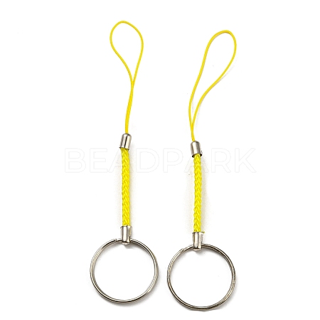 Polyester Cord Mobile Straps FIND-G063-04P-02-1