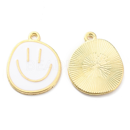 Alloy Enamel Pendants X-ENAM-D051-18G-01-1