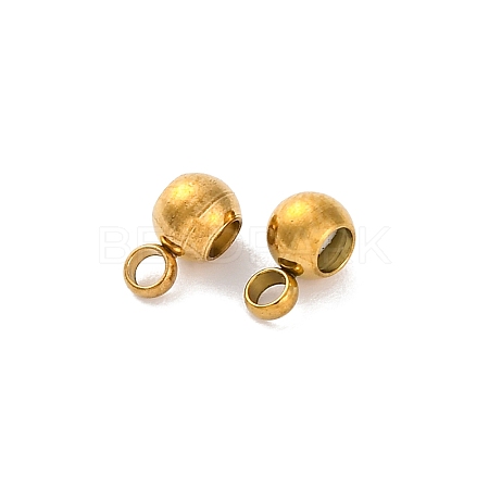 Ion Plating(IP) 202 Stainless Steel Beads X-STAS-S151-02G-D-1