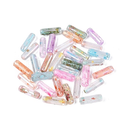Picasso Transparent Glass Bugle Beads SEED-N010-02A-M-1