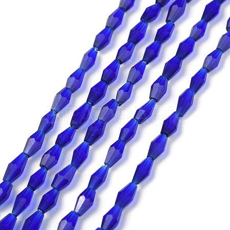 Opaque Glass Beads Strands GLAA-P001-03A-07-1