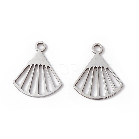Non-Tarnish 304 Stainless Steel Pendants LS-STAS-E186-02P-1