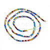 Glass Beads Strands G-F596-47Q-2mm-2