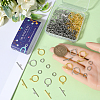 60Pcs 2 Colors Tibetan Style Alloy Toggle Clasps FIND-SC0008-20-3