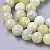 Natural Sinkiang Jade Beads Strands X-G-L538-036-6mm-2