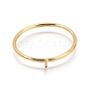1/20 Yellow Gold Filled Stackable Rings Settings with Peg KK-Z116-01G-04-1