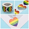 Self-Adhesive Kraft Paper Gift Tag Stickers X-DIY-G021-01-4