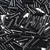 Opaque Glass Bugle Beads SEED-R028-2x9-C01-2