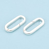 Brass Spring Gate Rings KK-WH20009-01S-2