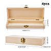 Pine Storage Box WOOD-WH0107-47-2